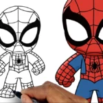 drawing:7barsug8u0w= spider man